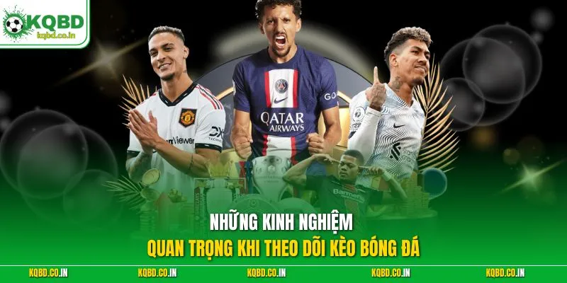 Những kinh nghiệm quan trọng khi theo dõi kèo bóng đá